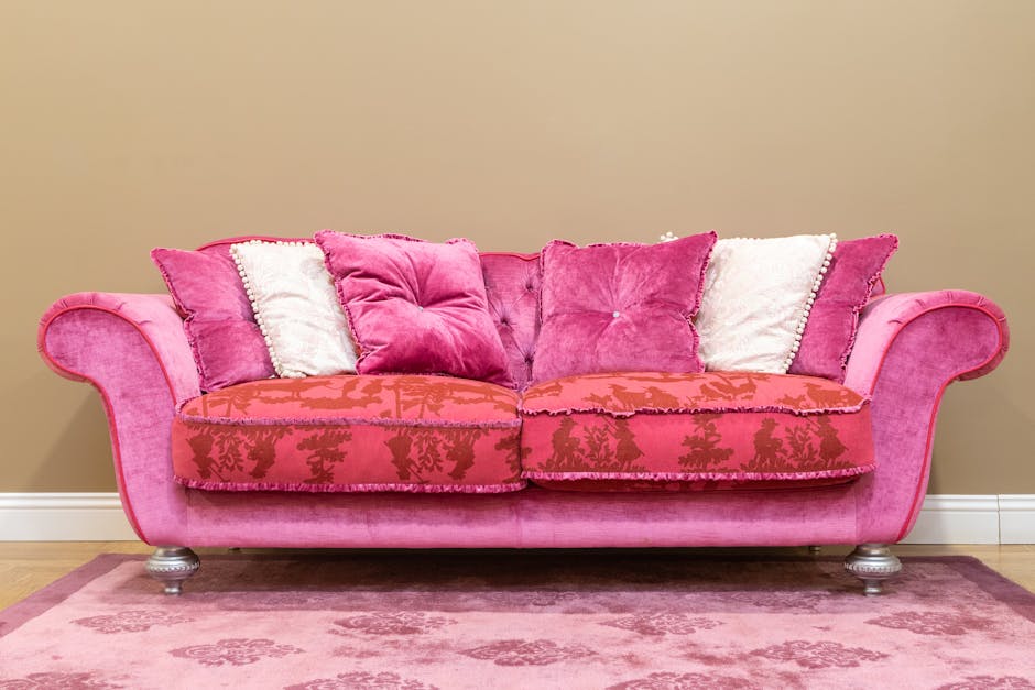 Transforming Furniture with Colorful Upholstery